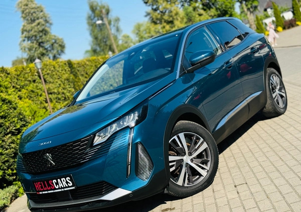 Peugeot 3008 cena 89900 przebieg: 169000, rok produkcji 2021 z Trzebnica małe 596